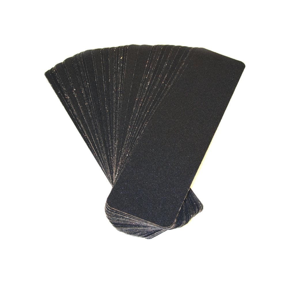 BUYERS PRODUCTS 6 in. x 24in. Black Anti-Skid Self Adhesive Tape (50 Sheets Per Box) (2)