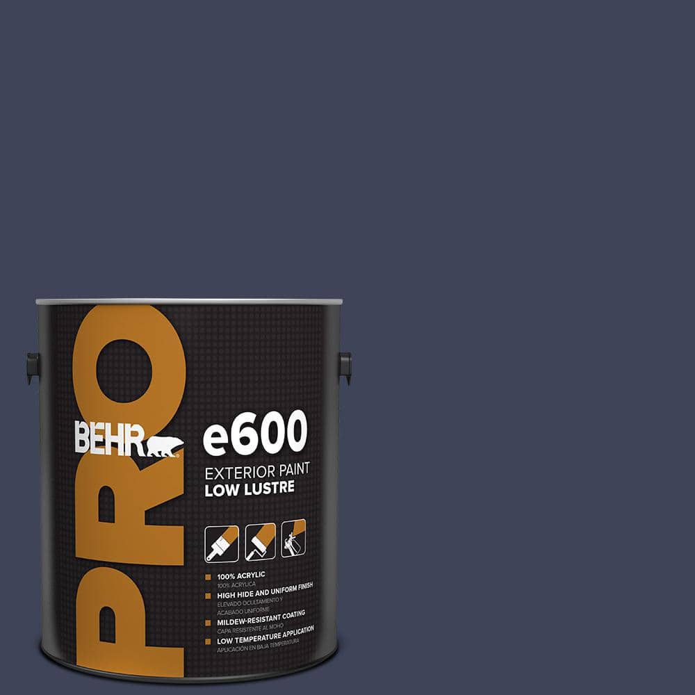 BEHR PRO 1 gal. #MQ5-09 Manhattan Blue Low Luster Exterior Paint