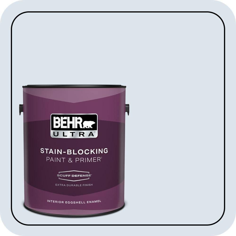 BEHR ULTRA 1 gal. #600C-1 Mystic Light Extra Durable Eggshell Enamel Interior Paint & Primer