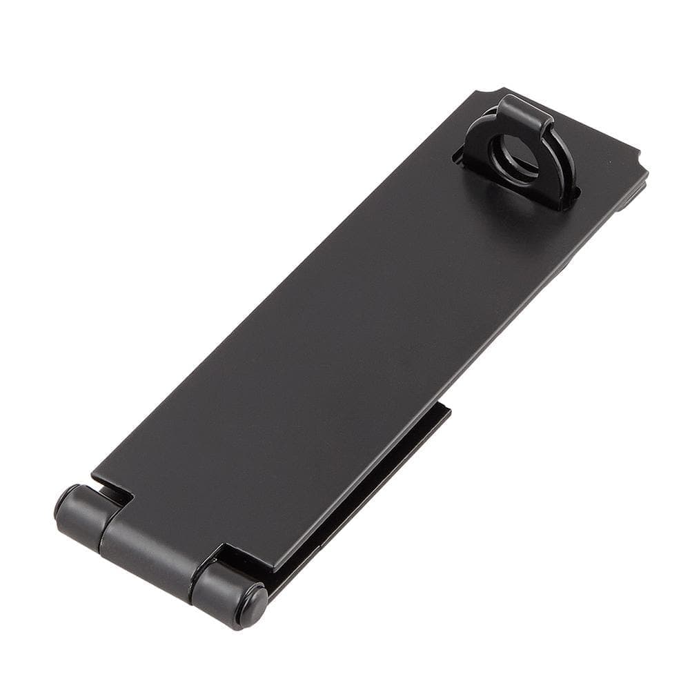 Everbilt 6 in. Black Staple Safety Hasp (4)