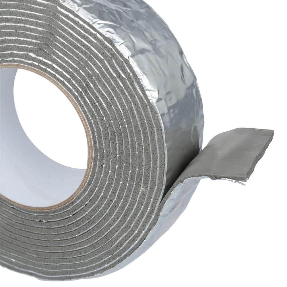 Frost King 2 in. x 15 ft. Foam and Foil Pipe Wrap Insulation Tape (3)