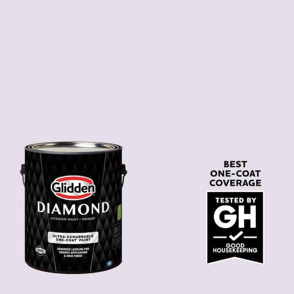 Glidden Diamond 1 gal. Orchid Lane PPG1176-2 Semi-Gloss Interior Paint with Primer (2)