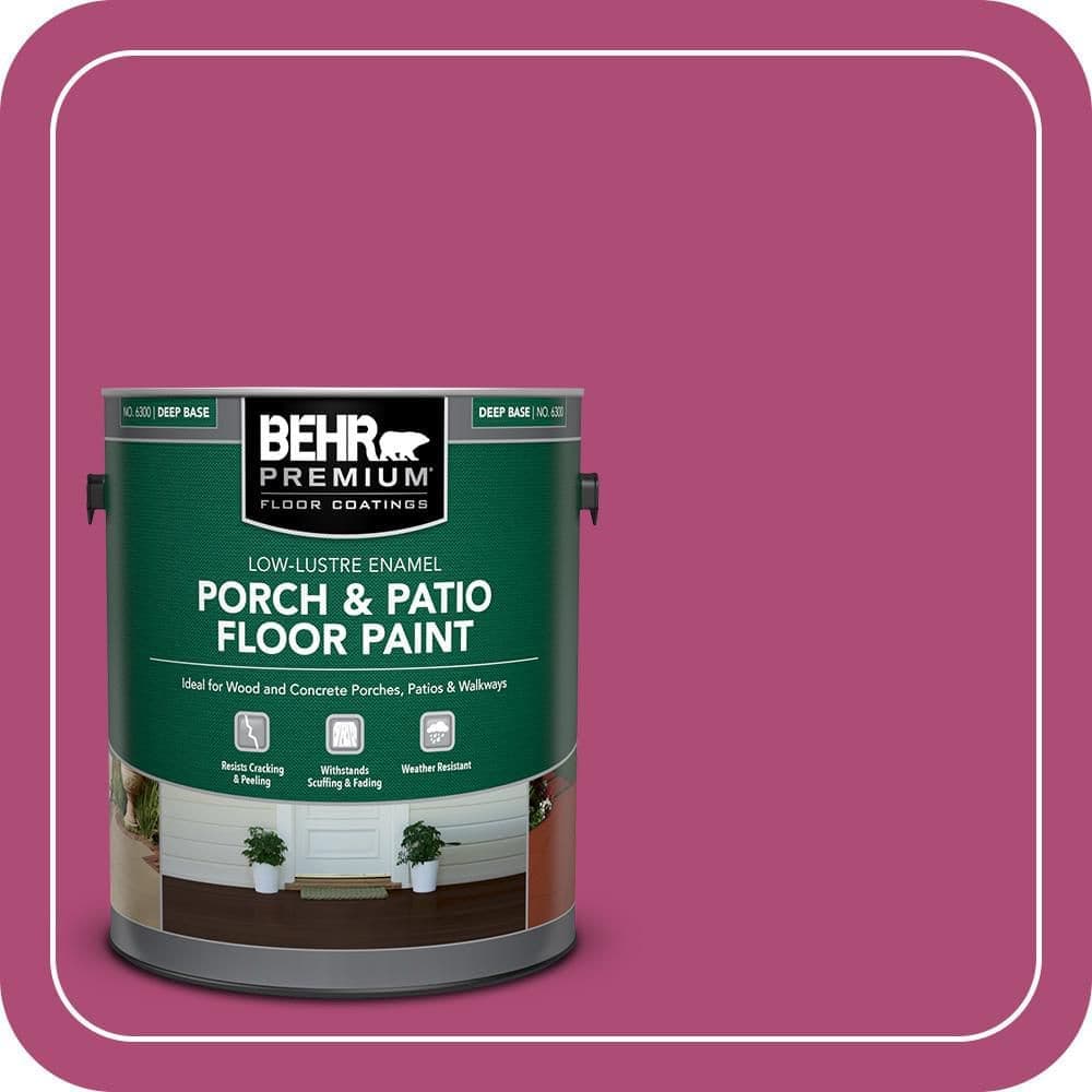 BEHR PREMIUM #100B-7 Textured Low-Lustre Enamel Interior/Exterior Porch and Patio Anti-Slip Floor Paint (1)