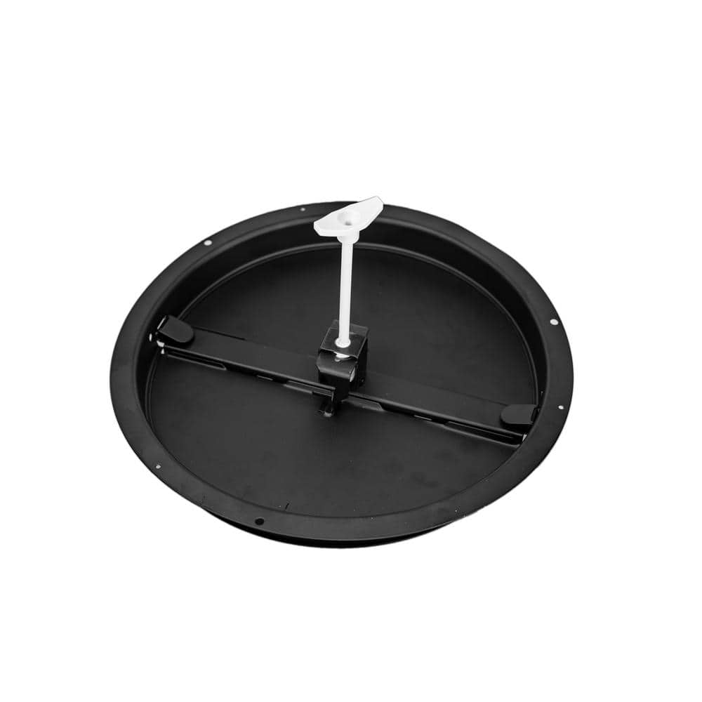 Venti Air 6 in round damper with installation ring for use with 6 in round concentric diffuser/grille (1)