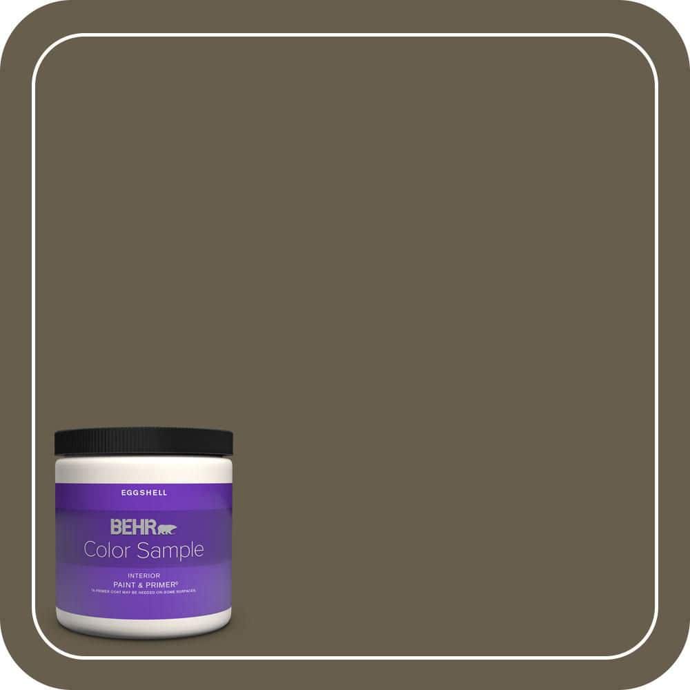 BEHR PREMIUM PLUS #N320-7 Primitive Flat Interior/ & Primer Color Sample (1)