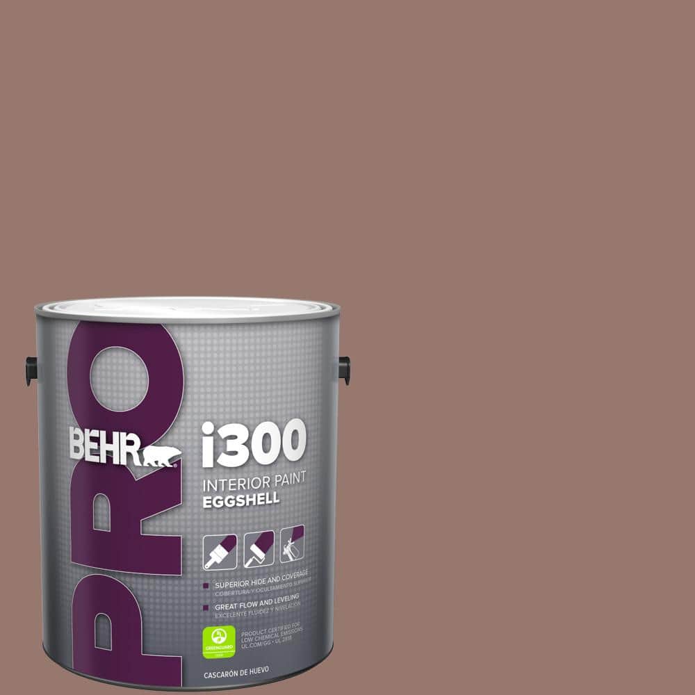BEHR PRO 1 gal. #N160-5 Chocolate Delight Eggshell Interior Paint