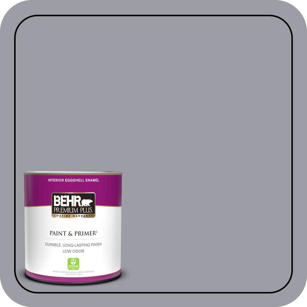BEHR PREMIUM PLUS #BNC-09 Heather Gray Enamel & Primer Color Sample