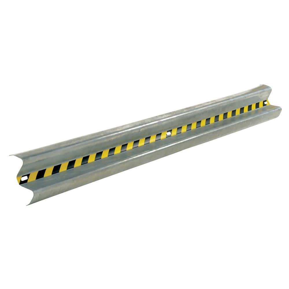 Vestil 144 in. Galvanized Steel Guard Rail (3)
