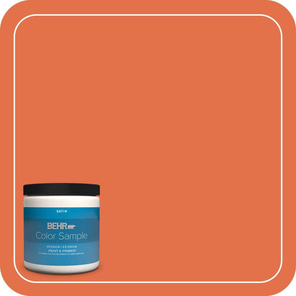 BEHR PREMIUM PLUS #HDC-SM16-03 Mai Tai Enamel Low Odor & Primer (1)