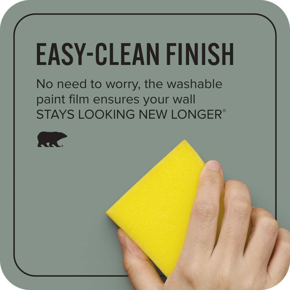 BEHR ULTRA 1 qt. #460F-4 Wethersfield Moss Extra Durable Eggshell Enamel Interior Paint & Primer (4)