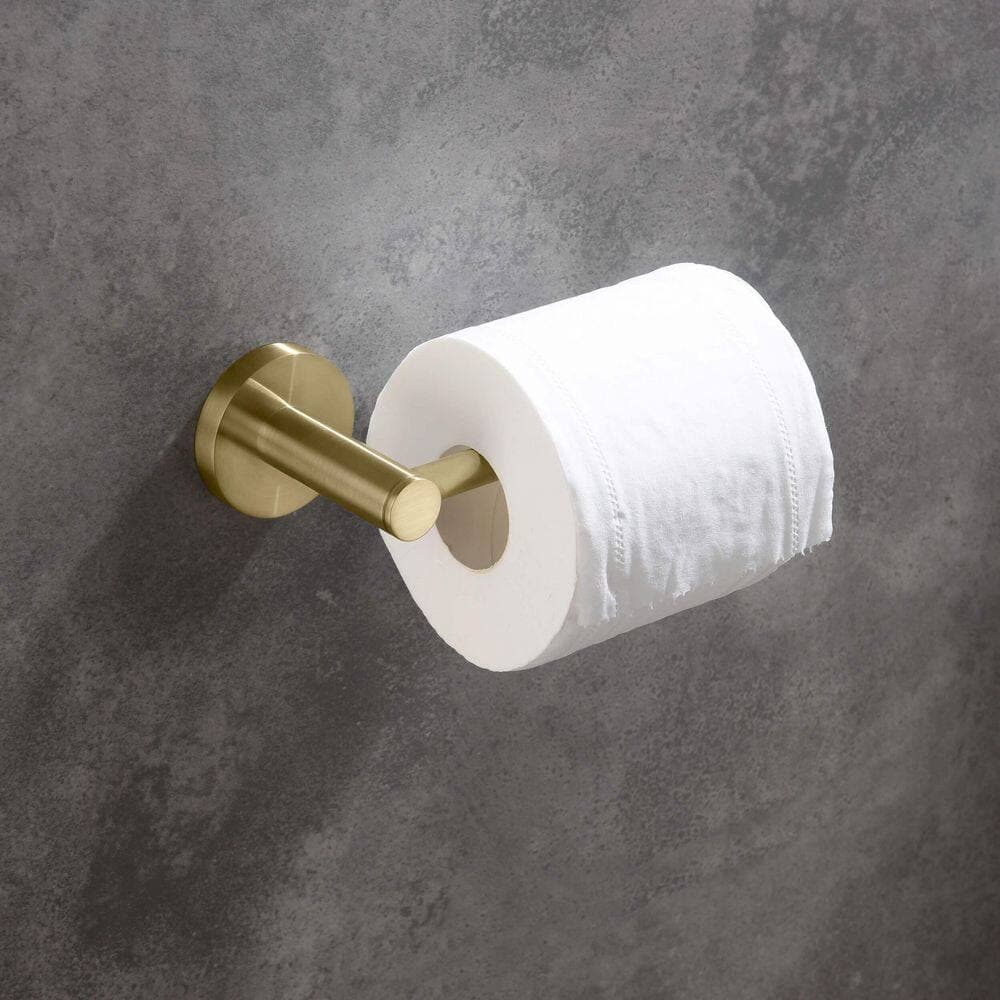 KIBI Bathroom Hardware Set with Toilet Paper Holder Towel Bar/Rack (3)