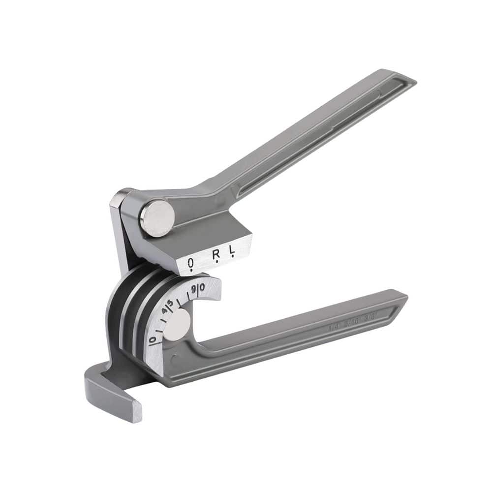 Yichuhaoxi 3-in-1 1/4, 5/16, 3/8 Pipe Bender Tube Bender Aluminum Ergonomic Handle Versatile for Copper and Steel (1)
