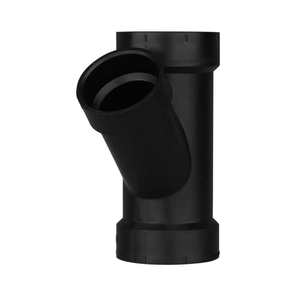 Charlotte Pipe 4 in. 2 in. ABS DWV All Hub Wye (1)