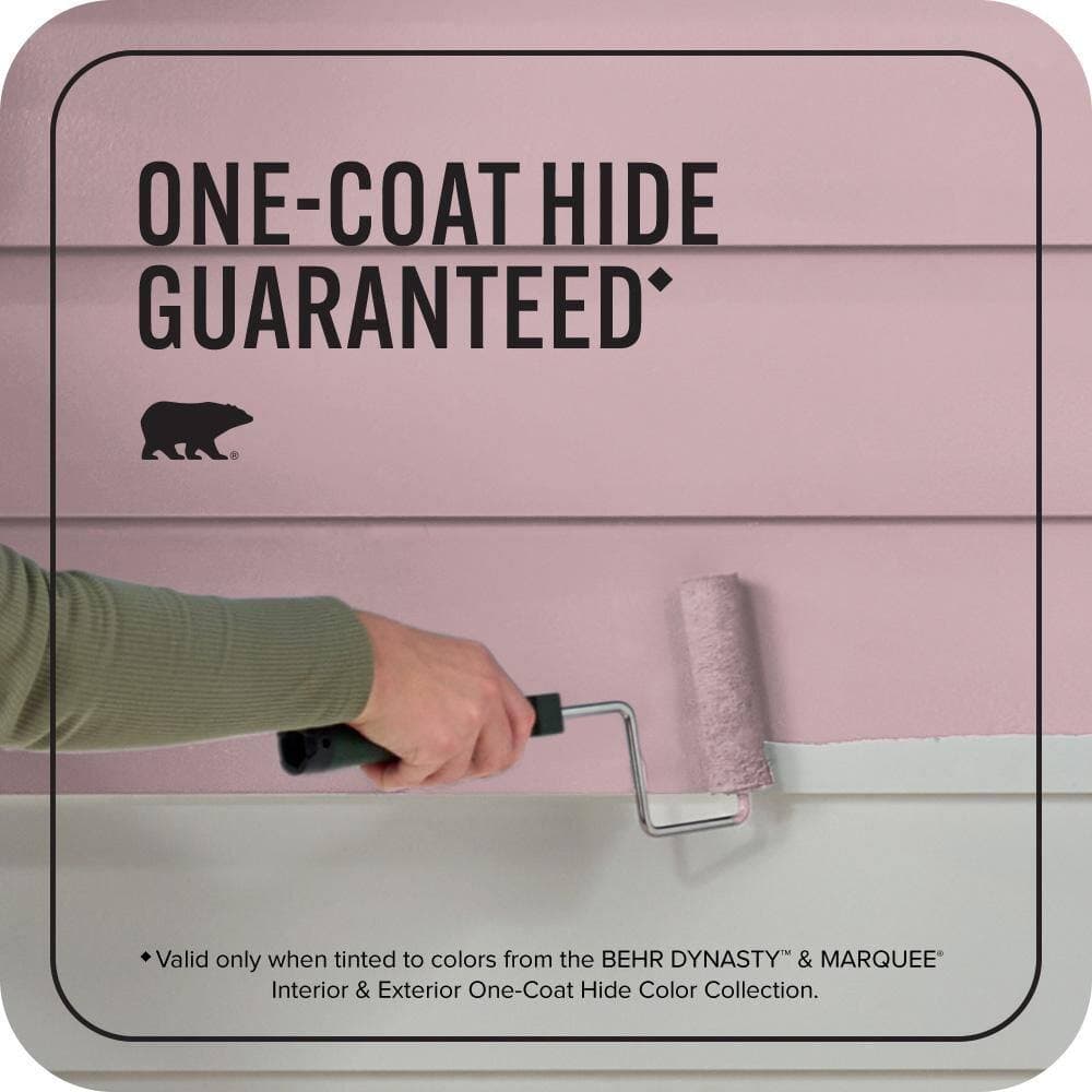 BEHR MARQUEE 1 gal. #MQ1-04 Dutchess Dawn Semi-Gloss Enamel Exterior Paint & Primer (3)