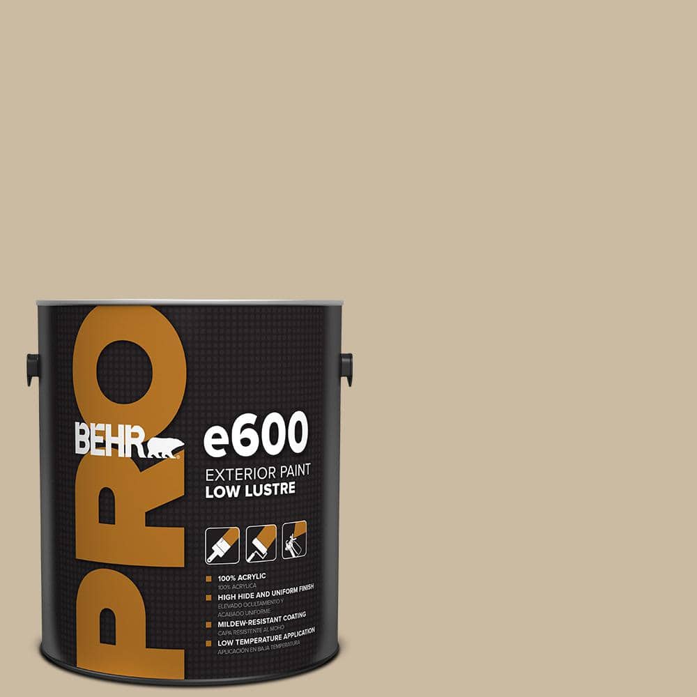 BEHR PRO 1 gal. #MQ2-26 Windsor Tan Low Luster Exterior Paint