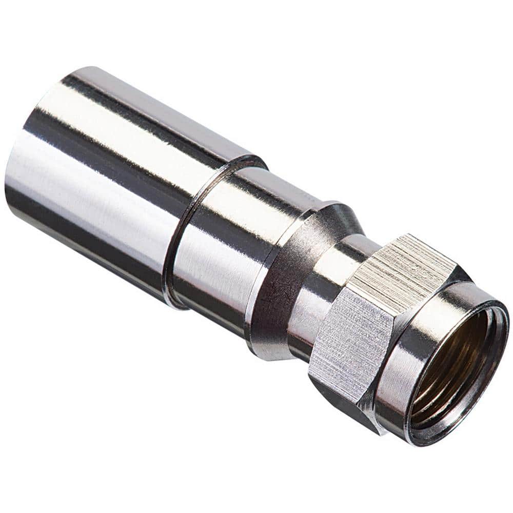 IDEAL RTQ XR RG-6 F Compression Connector, 25/Card