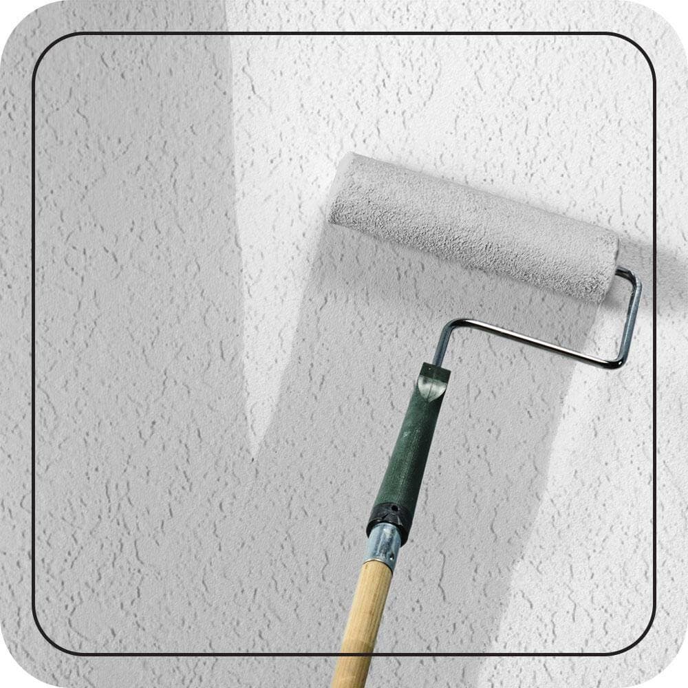 BEHR PREMIUM 1 gal. #770E-2 Silver Screen color Elastomeric Masonry, Stucco and Brick Exterior Paint (3)