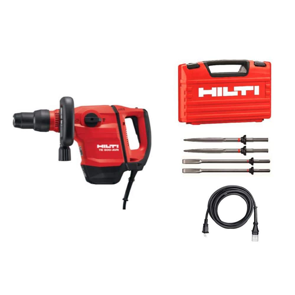 Hilti 120-Volt SDS-MAX TE 500-AVR Demolition Hammer Performance Package