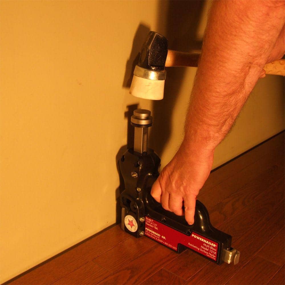 POWERNAIL Model 101W 16-Gauge L-Shaped Surface Nailer for Hardwood Floors (2)