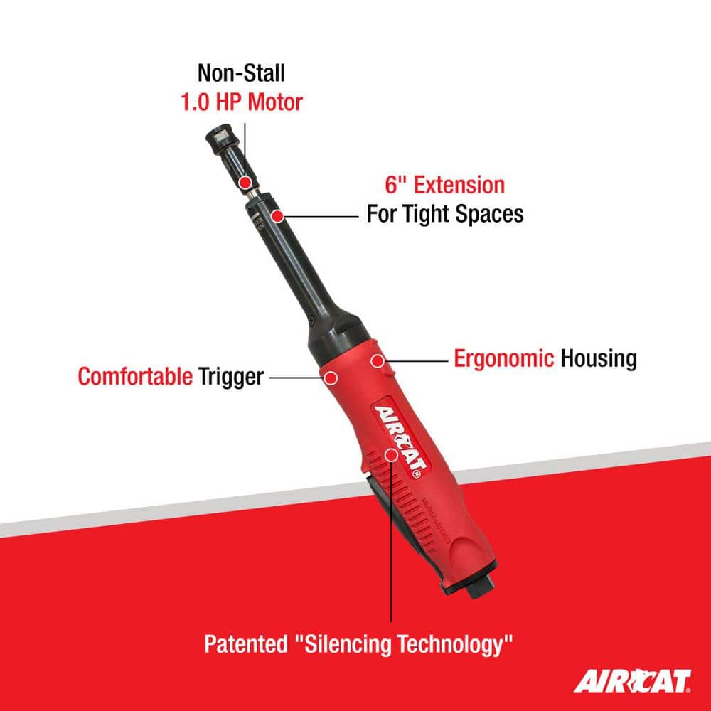 AIRCAT Composite 1 HP 1/4 in. Extended Straight Die Grinder (2)