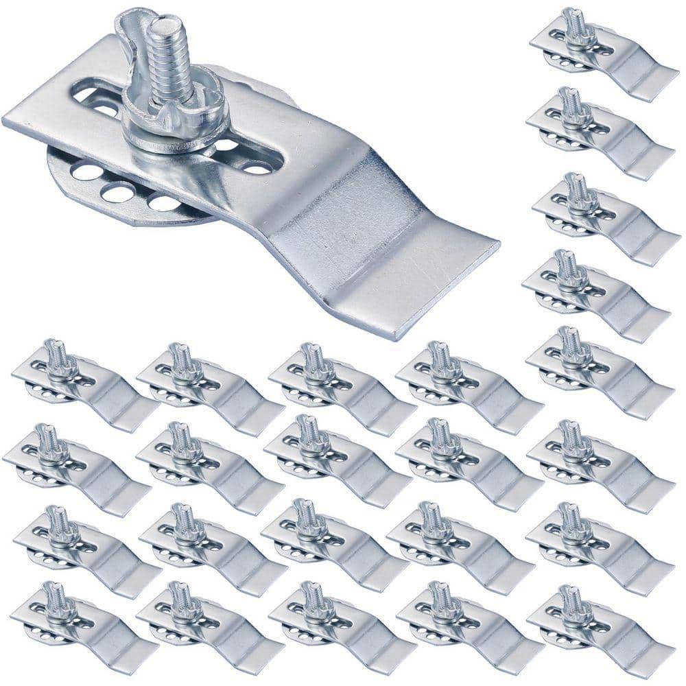 ARCORA Chrome Sink Mounting Clip/Bracket in Iron 25-Pack (1)