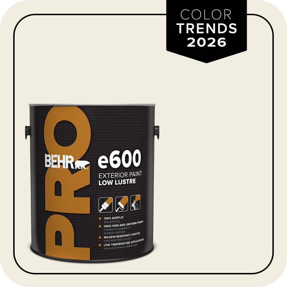 BEHR PRO 1 gal. Designer Collection #DC-003 Blank Canvas Low Luster Exterior Paint