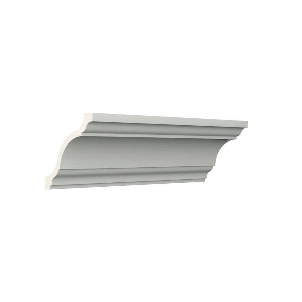 Ekena Millwork Austin 3.5 in. D x 5 in. W x 96 in. L Polyurethane Crown Moulding (2)