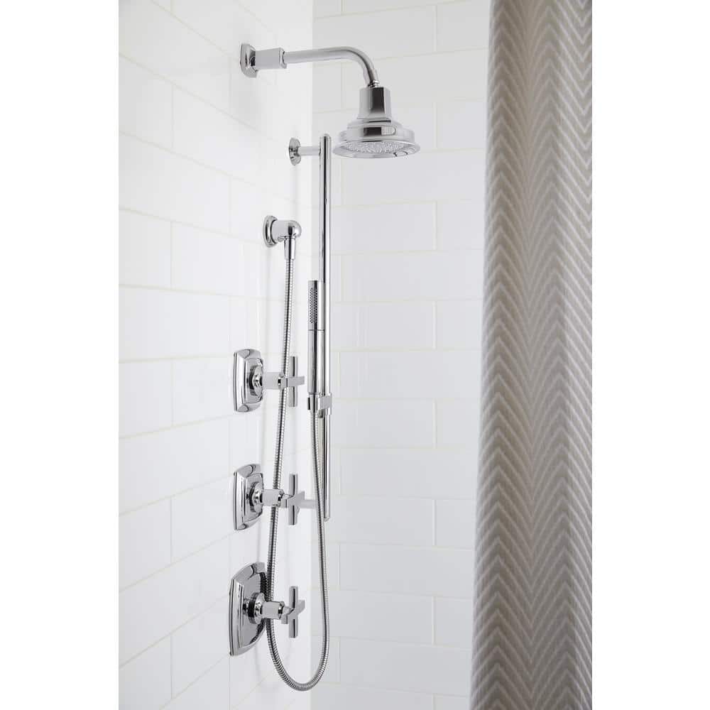 KOHLER Artifacts 30 in. Shower Slide Bar in Vibrant Polished Nickel (2)