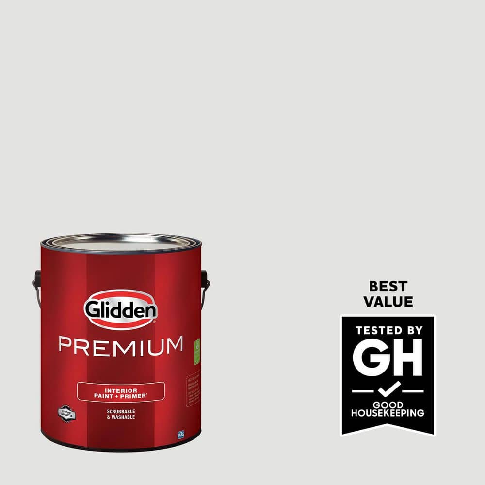Glidden Premium 1 gal. PPG1001-2 Aria Eggshell Interior Latex Paint