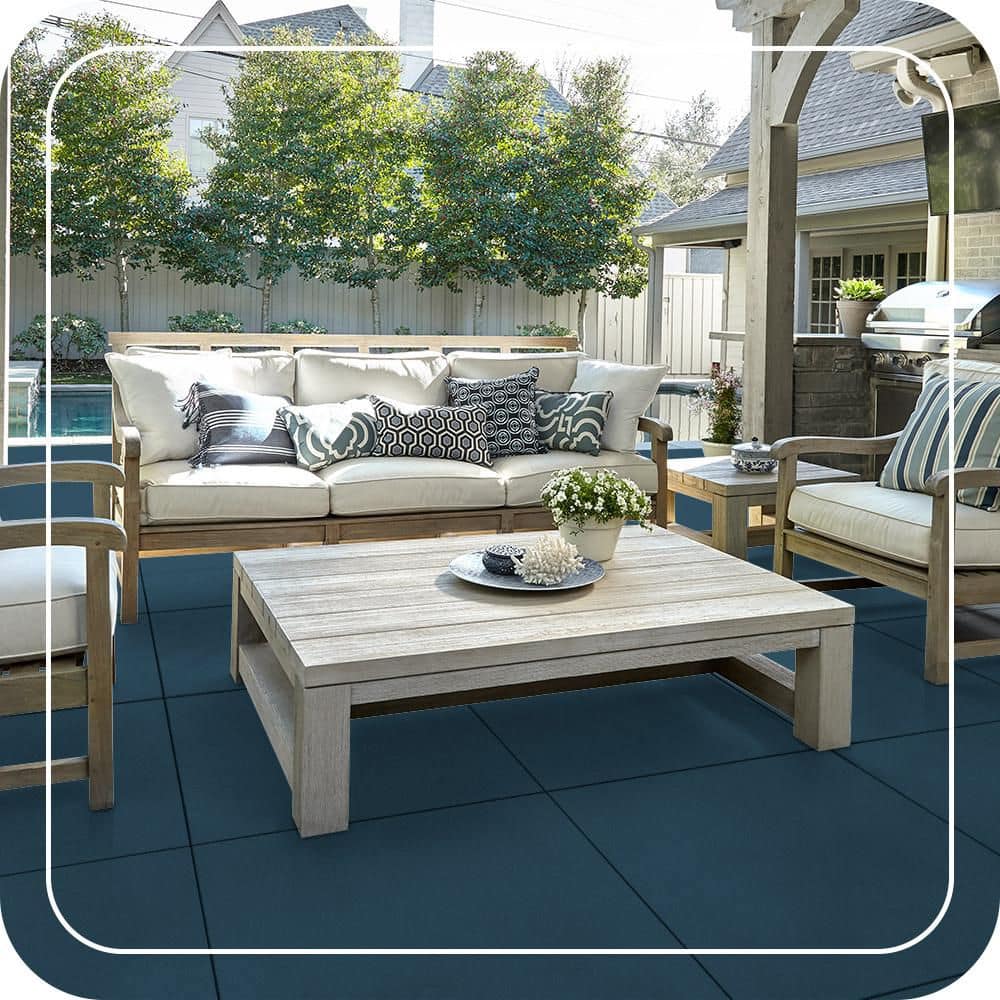 BEHR PREMIUM #560F-7 Textured Low-Lustre Enamel Interior/Exterior Porch and Patio Anti-Slip Floor Paint (3)