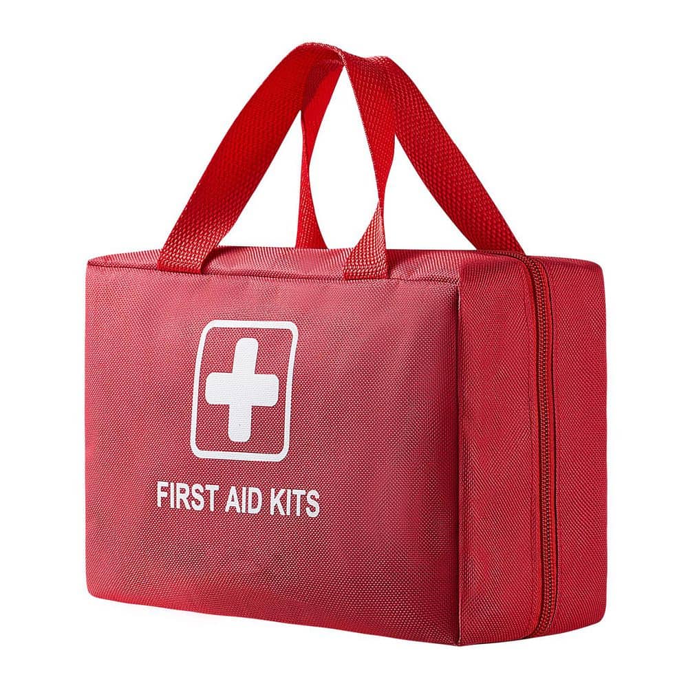 SKYSHALO First Aid Kit, 500 Pcs 600D Nylon Large Survival First Aid Bag, Emergency Medical Supplies (1)