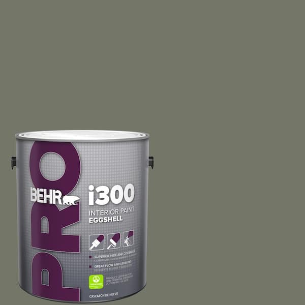 BEHR PRO 1 gal. #PPU10-19 Conifer Green Eggshell Interior Paint (2)
