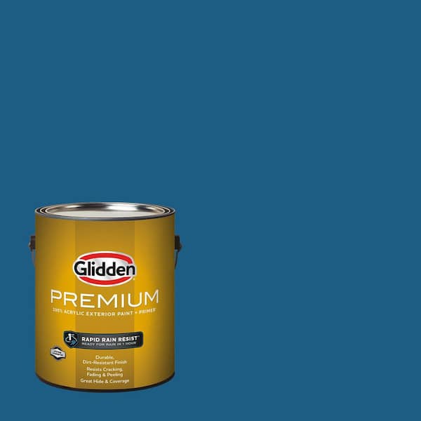 Glidden Premium 1 gal. Animation PPG1159-6 Flat Exterior Latex Paint (2)