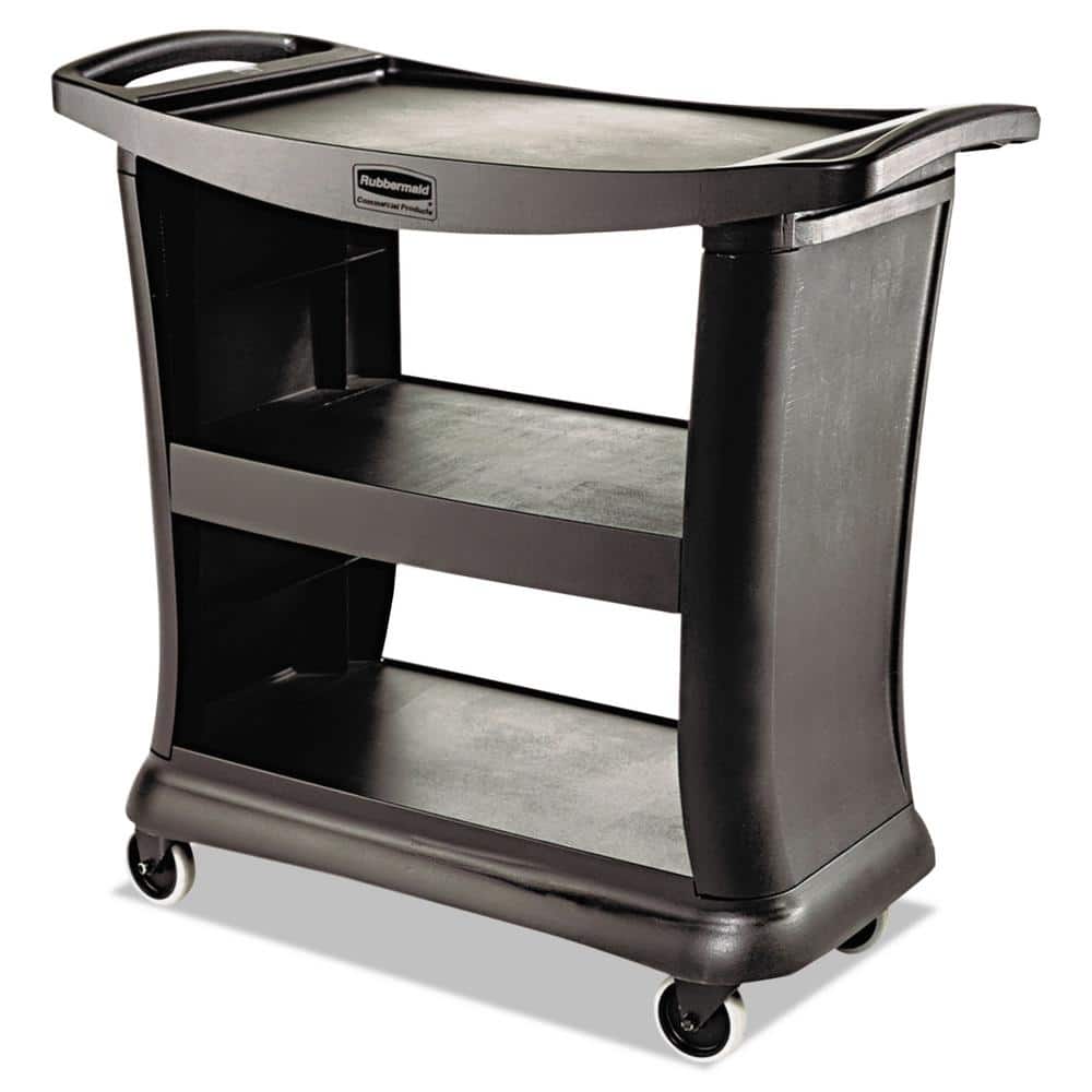 Rubbermaid Commercial Products Executive 3-Shelf Service Cart