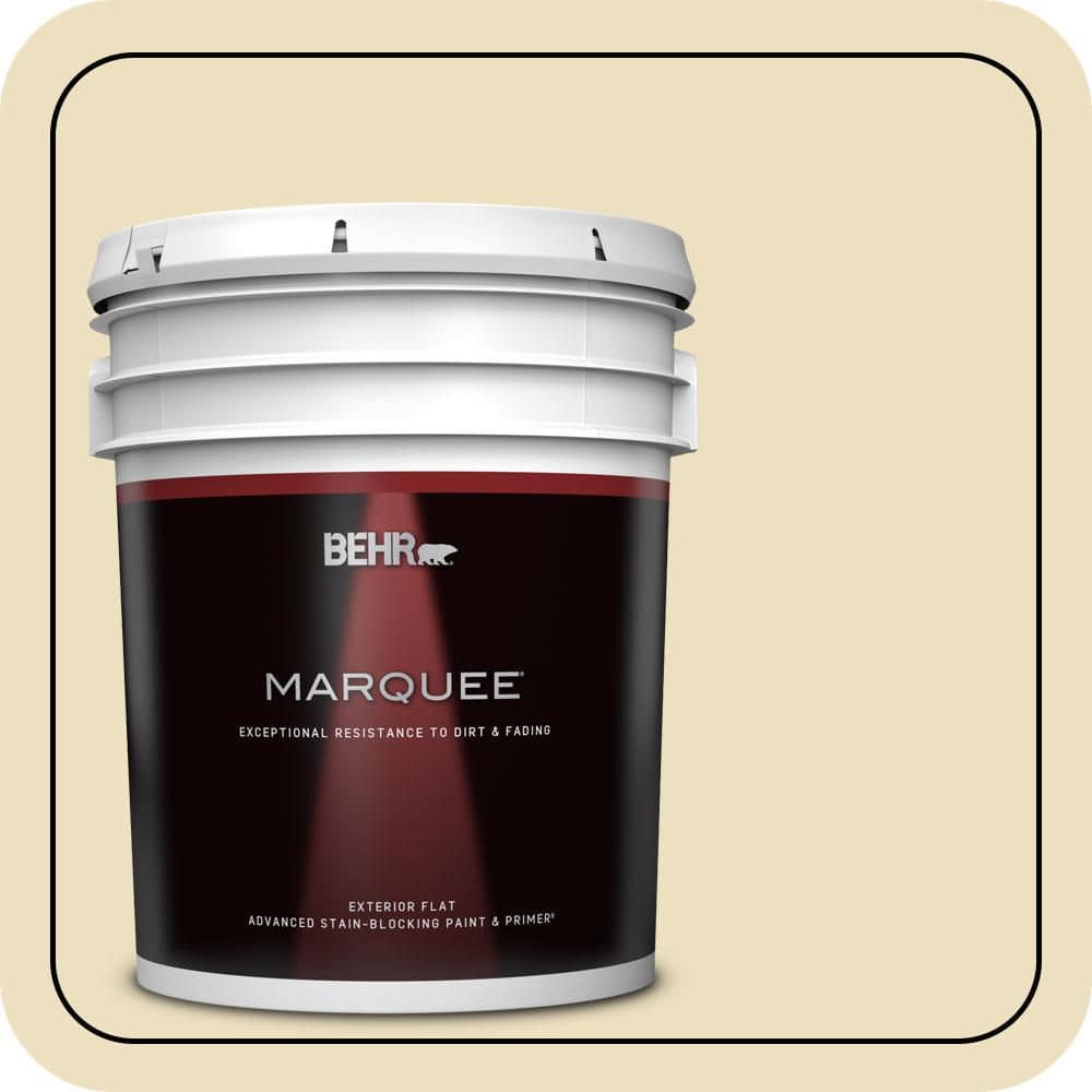 BEHR PREMIUM PLUS Home Decorators Collection #HDC-NT-17 New Cream Flat Low Odor & Primer (1)