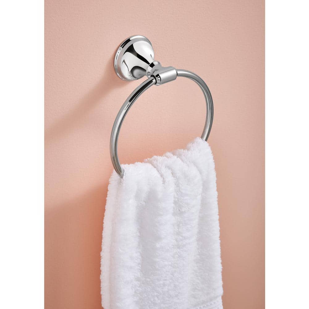 MOEN Jansen Towel Ring in Chrome (2)