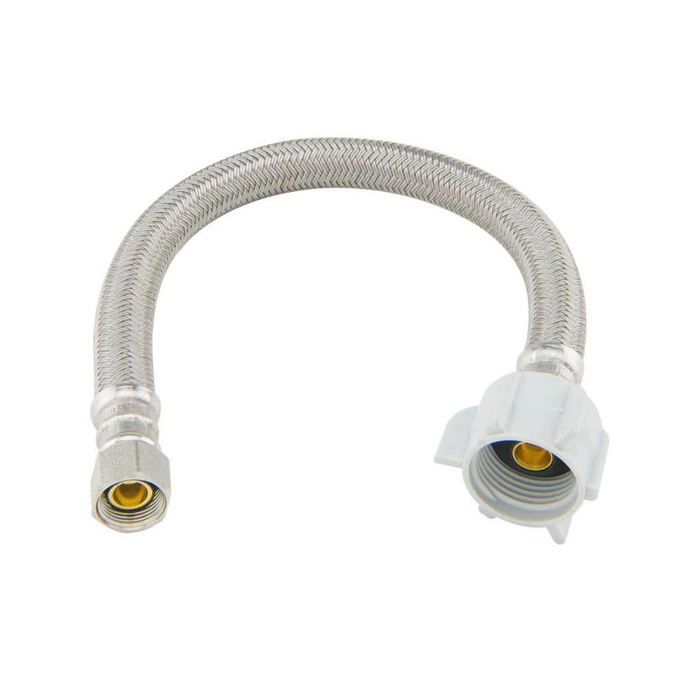 BrassCraft 7/8 in. Ballcock Nut Braided Polymer Toilet Supply Line