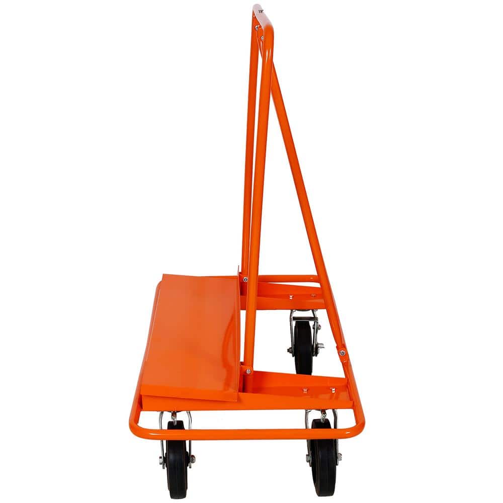 Unbranded Heavy Duty Drywall Cart Panel Dolly with 2,400 lbs. Load Capacity with 8 in. Mold-On Rubber Wheels (3)