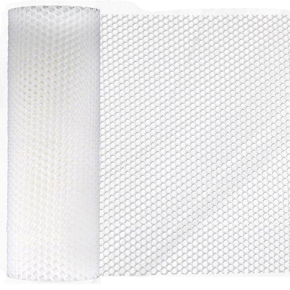 KIWDZFU 15.7 in. x 20 ft. Plastic Wire Mesh Fence Roll Durable Lightweight Versatile for Poultry Chicken Rabbit Floral Use