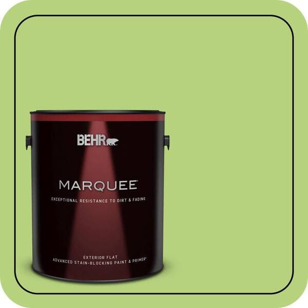 BEHR PREMIUM PLUS #420B-4 Tart Apple Enamel Interior/Exterior Paint & Primer Color Sample (4)