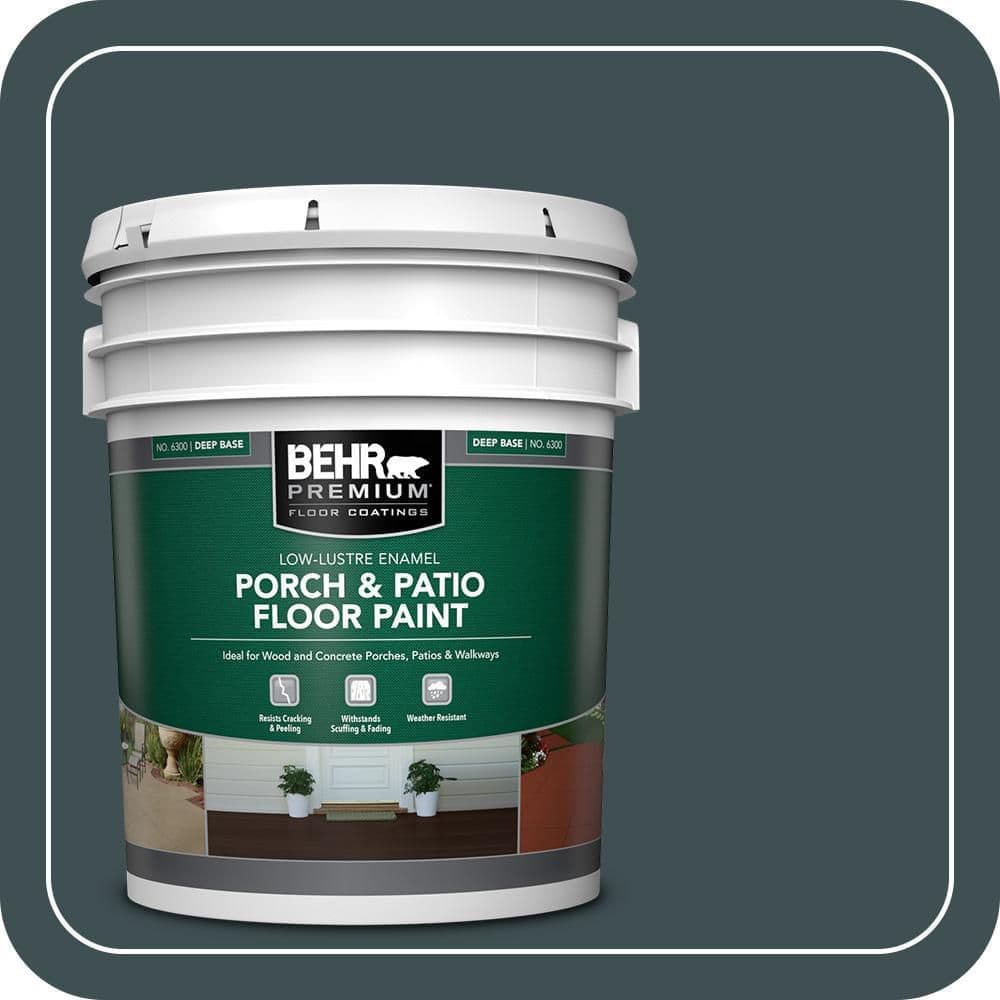 BEHR PREMIUM #S440-7 Low-Lustre Enamel Interior/Exterior Porch and Patio Floor Paint (1)