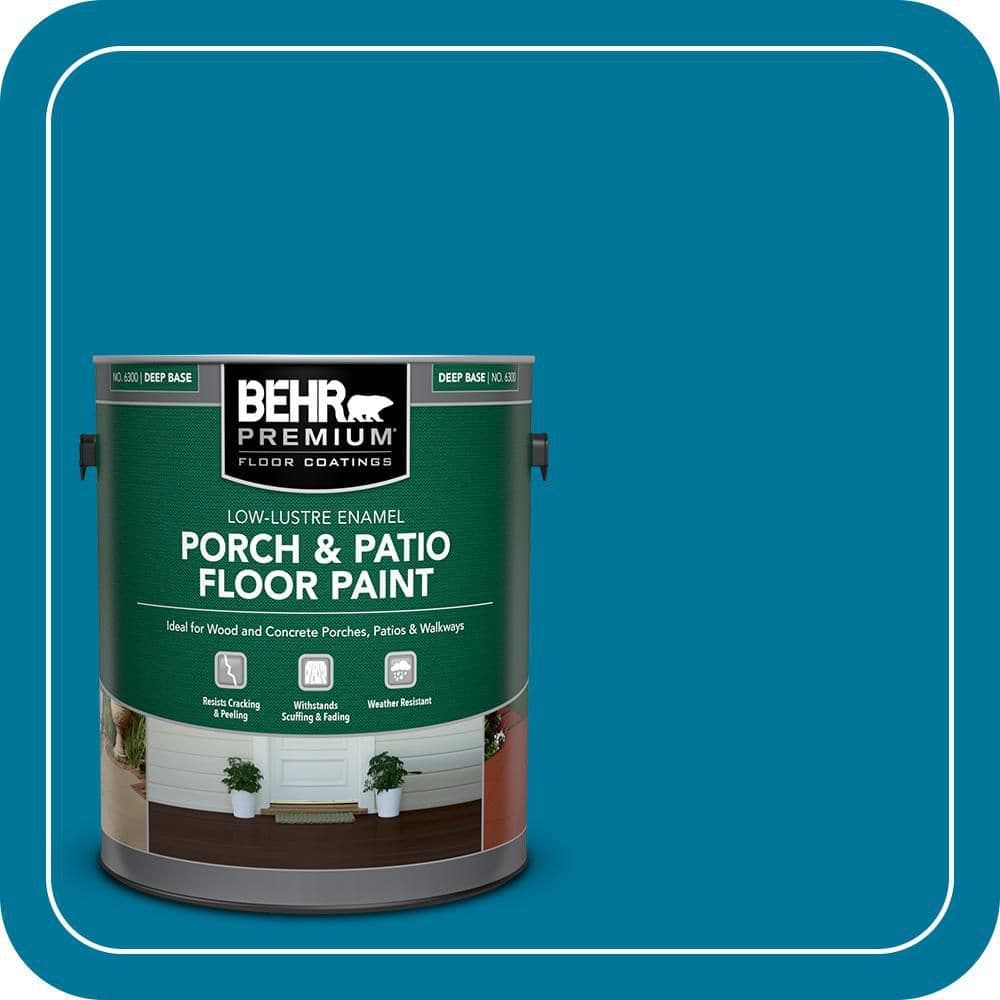 BEHR PREMIUM #P490-7 Textured Low-Lustre Enamel Interior/Exterior Porch and Patio Anti-Slip Floor Paint (1)
