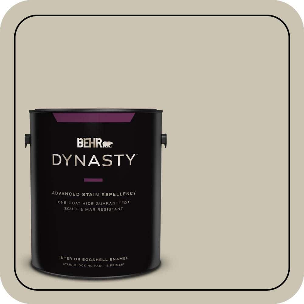 BEHR DYNASTY 1 gal. #MQ6-59 Still Moment One-Coat Hide Eggshell Enamel Interior Stain-Blocking Paint & Primer