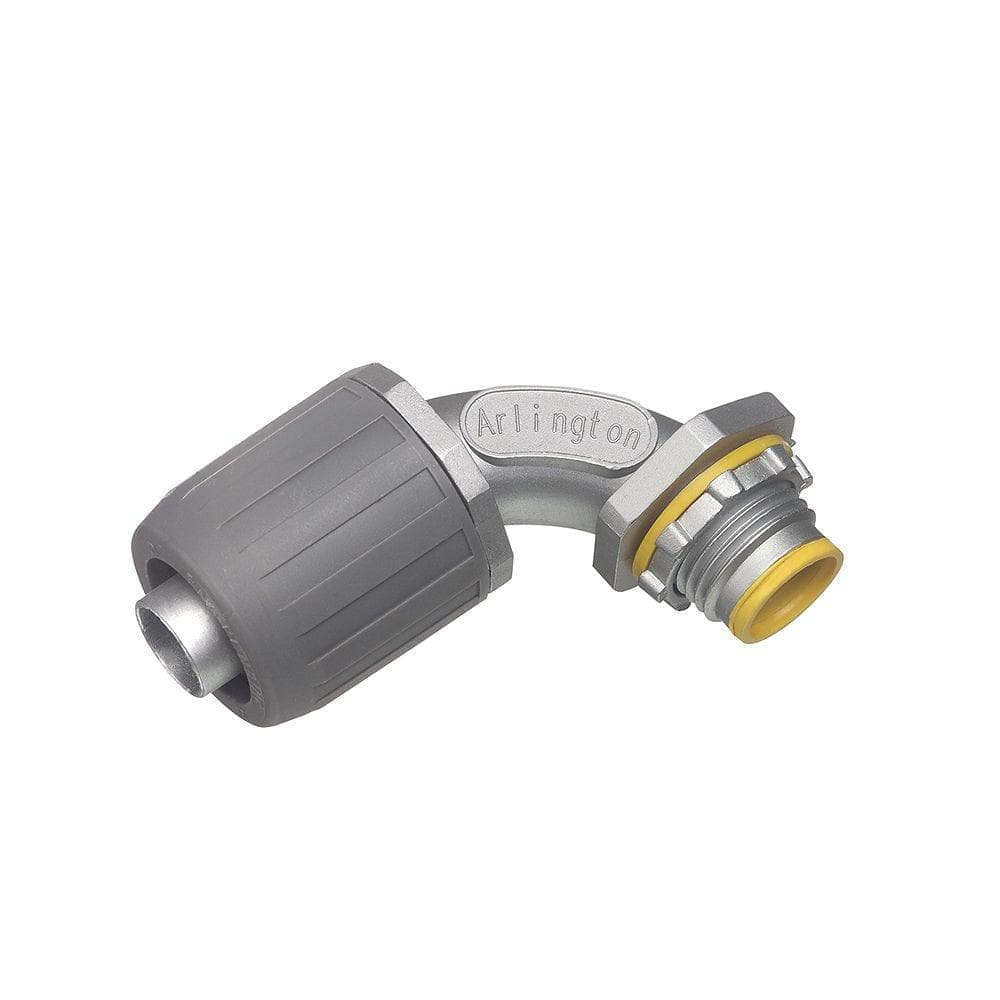 Arlington Industries 90-Degree LT Connector 3/4 in. with Insulator (Single Pack)
