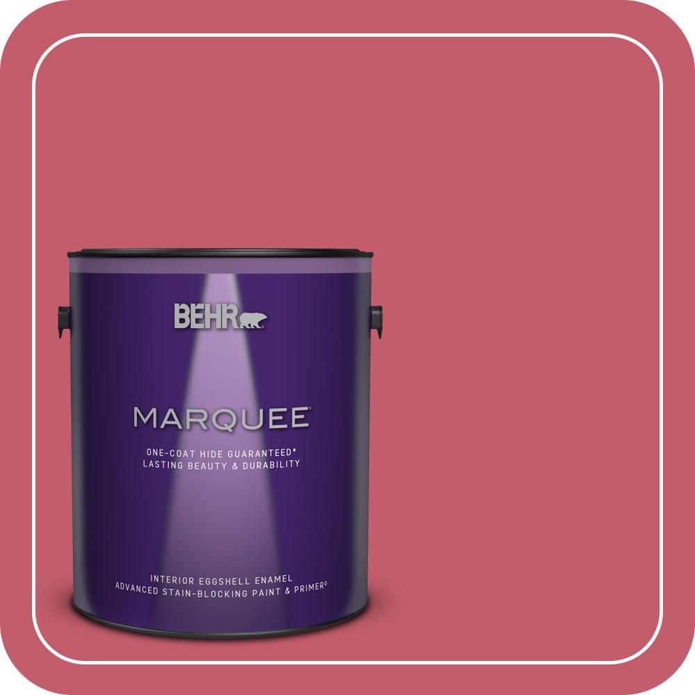 BEHR MARQUEE 1 gal. #MQ4-01 Candy Drop One-Coat Hide Eggshell Enamel Interior Paint & Primer (1)