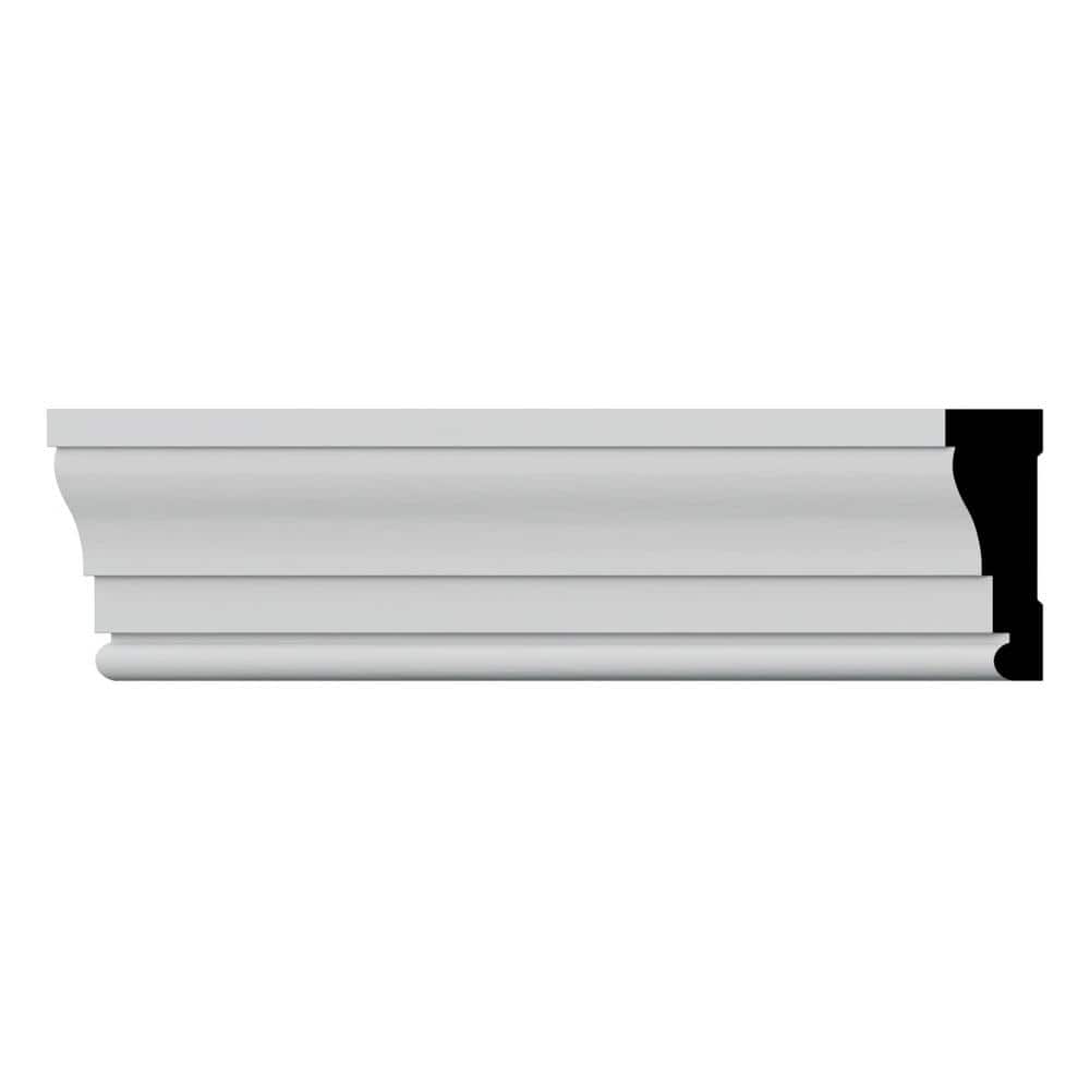 Ekena Millwork WM376 0.69 in. D x 2.25 in. W x 96 in. L Wood (Fingerjoint Pine) Colonial Casing Moulding (1)