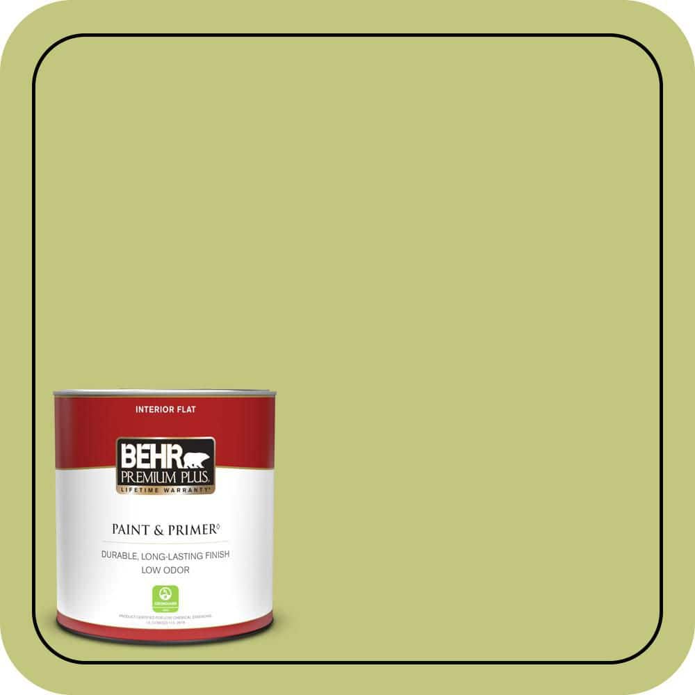 BEHR PREMIUM PLUS #P360-4 Soda Pop Enamel Low Odor & Primer (1)