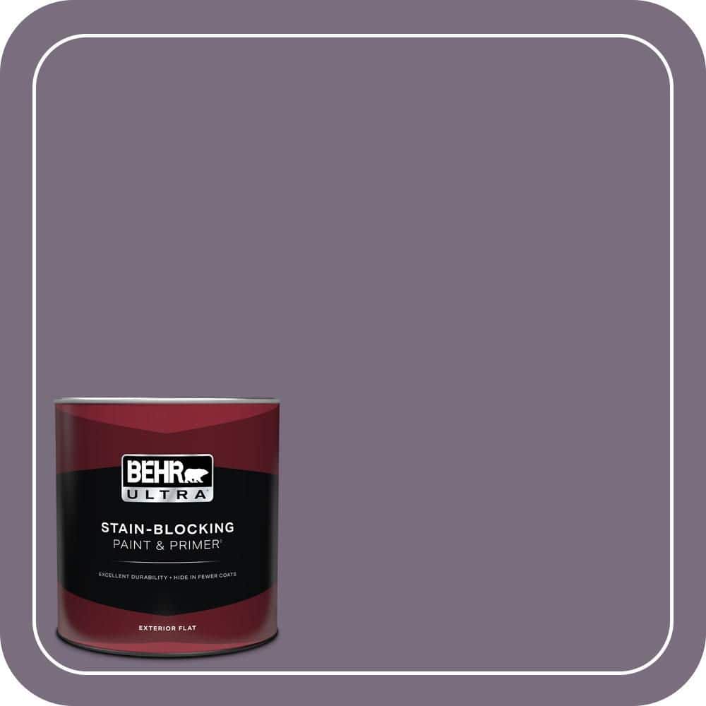 BEHR ULTRA 1 qt. #MQ5-37 Composers Magic Flat Exterior Paint & Primer