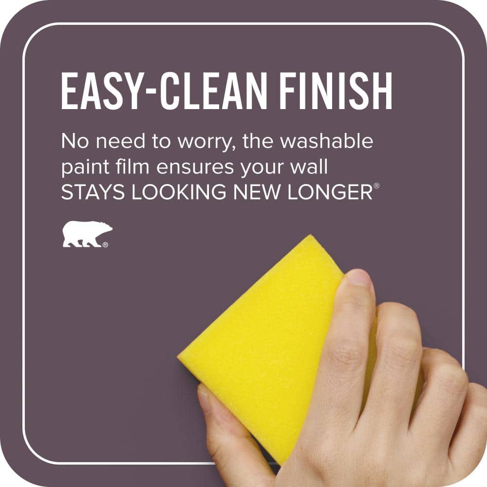 BEHR ULTRA 1 gal. #S100-7 Medieval Wine Extra Durable Satin Enamel Interior Paint & Primer (4)