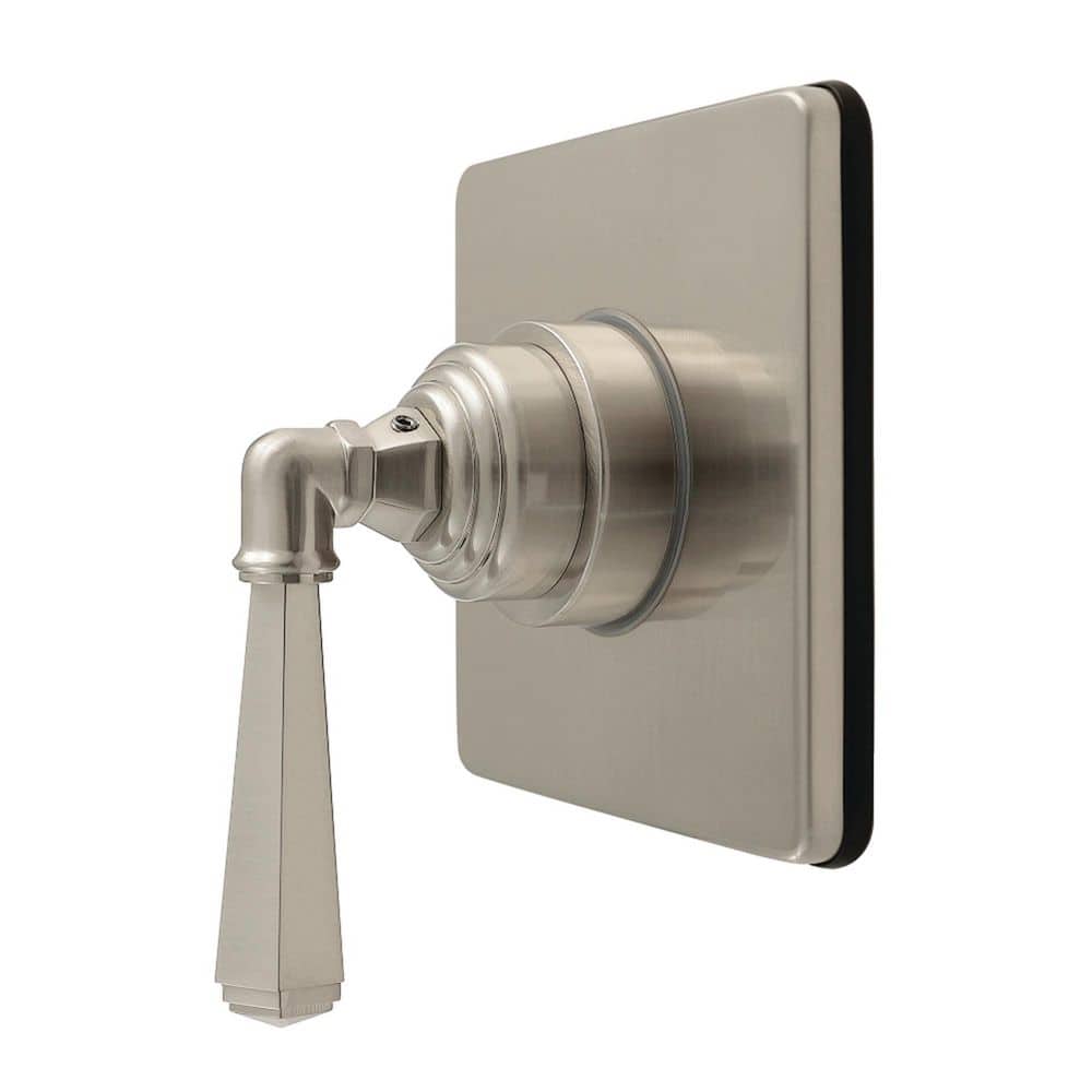 Kingston Brass Metropolitan 3/4 in. Single-Handle 1-Hole Wall Mount 6-Way Diverter Valve with Trim Kit in Brushed Nickel (1)